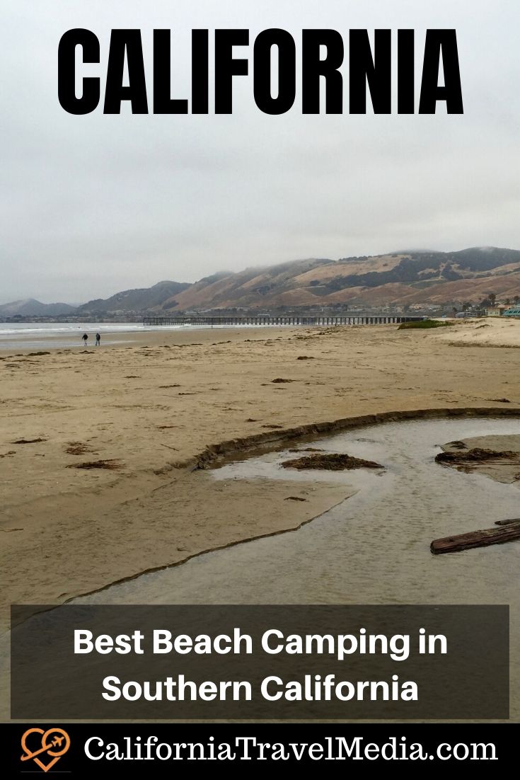 I migliori campeggi sulla spiaggia nel sud della California | RV Camping nel sud della California #travel #trip #vacation #rv #camping #beach