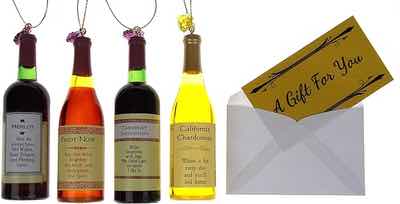 Wine ornaments